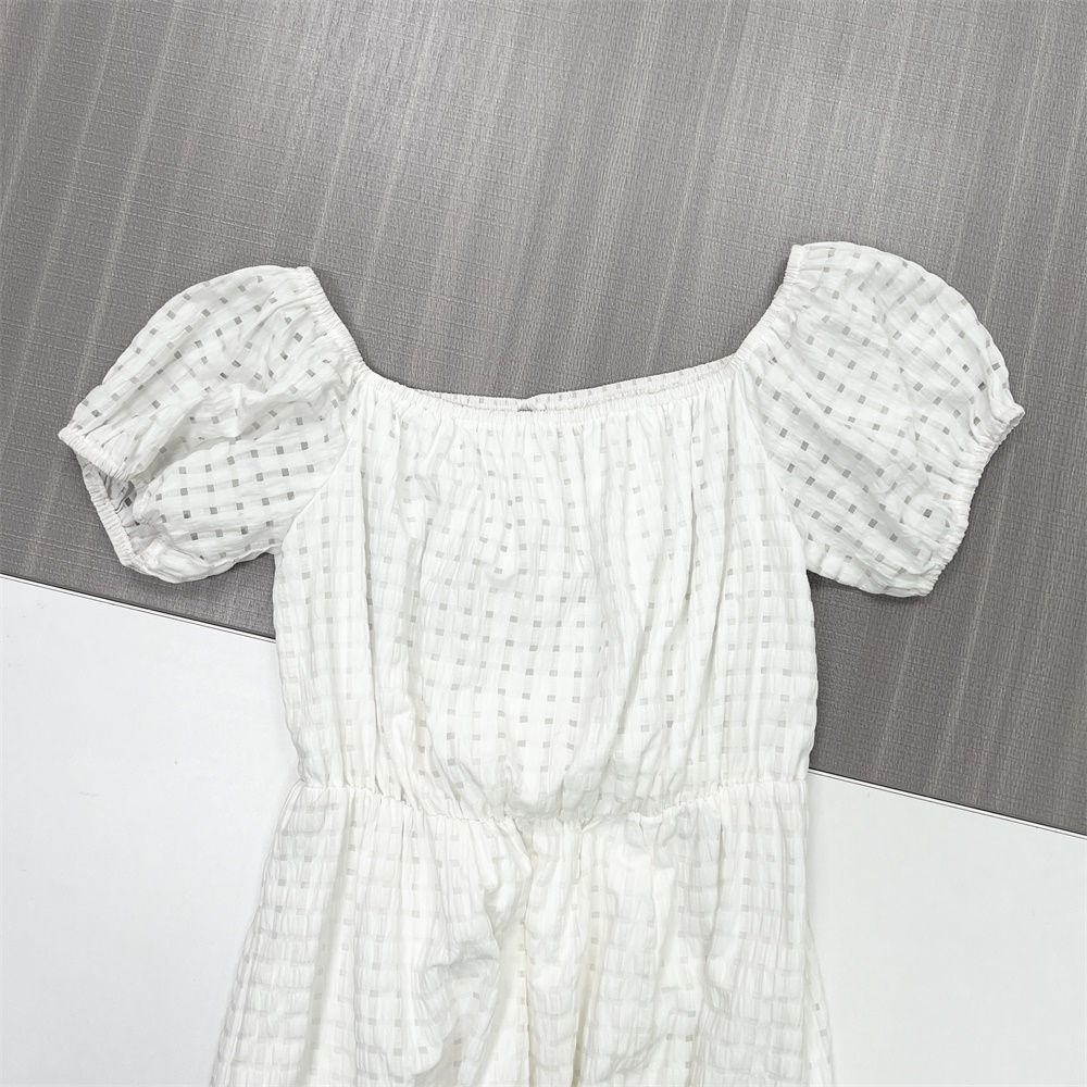 Повседневное плиссированное платье FNJIA длиной до колен, сшитое на заказ