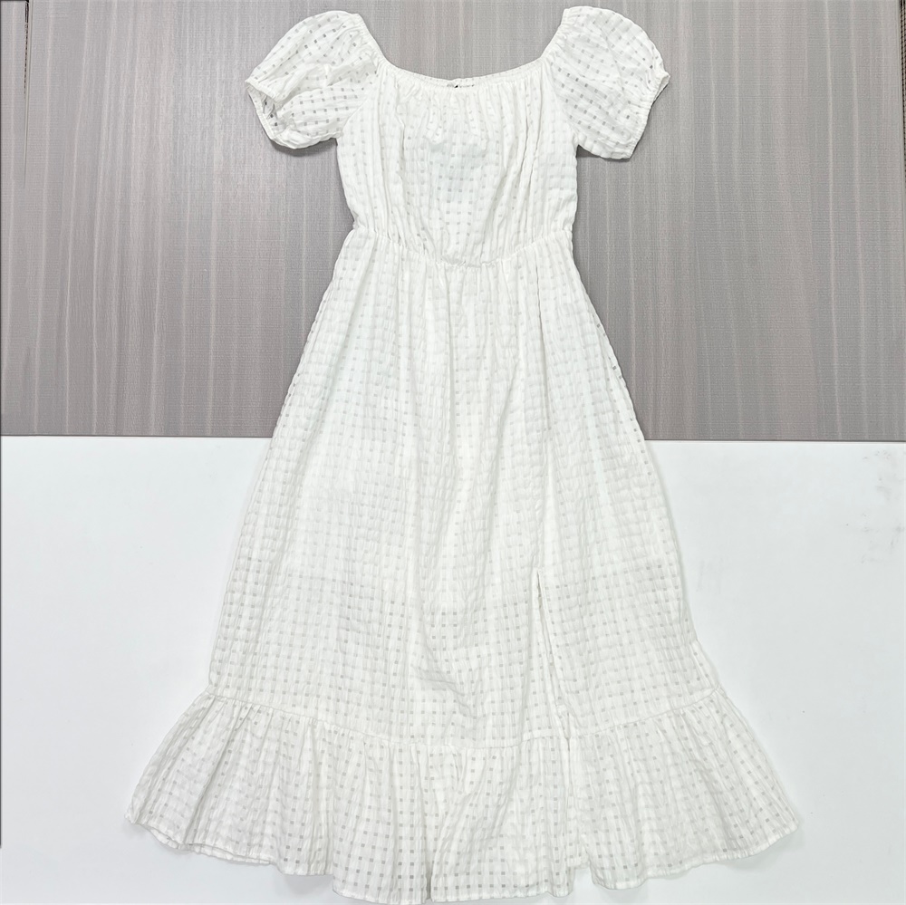 Повседневное плиссированное платье FNJIA длиной до колен, сшитое на заказ