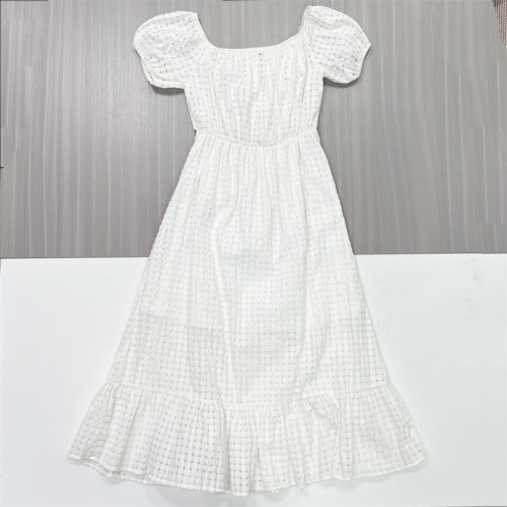 Повседневное плиссированное платье FNJIA длиной до колен, сшитое на заказ