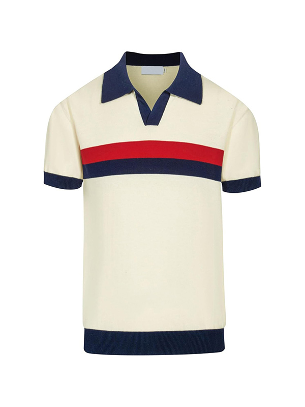 Высококачественная мужская рубашка поло с короткими рукавами