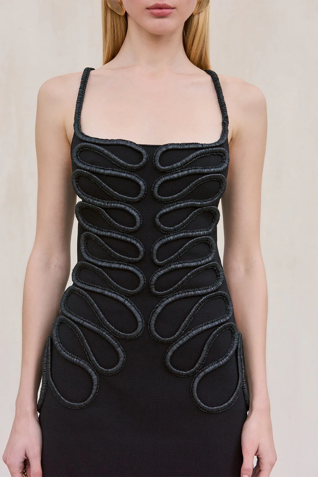 Трикотажные мини-платья с камизолом нового дизайна