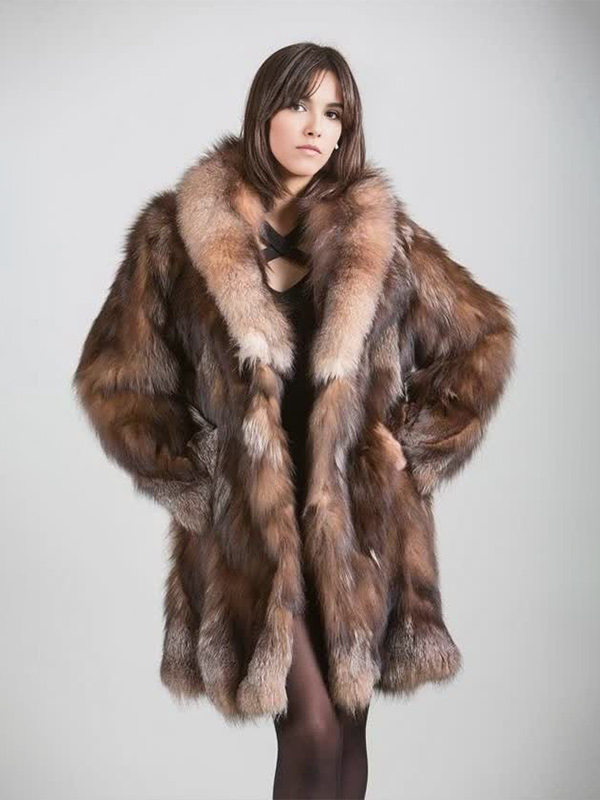 Изготовленное на заказ женское длинное макси-пальто из искусственного меха лисы, зимнее однотонное пальто с обрезанными карманами для холодного времени года