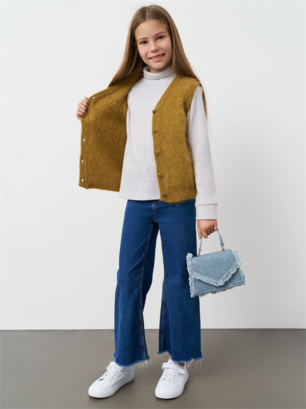 Изготовленный на заказ свитер для девочек, женский жилет