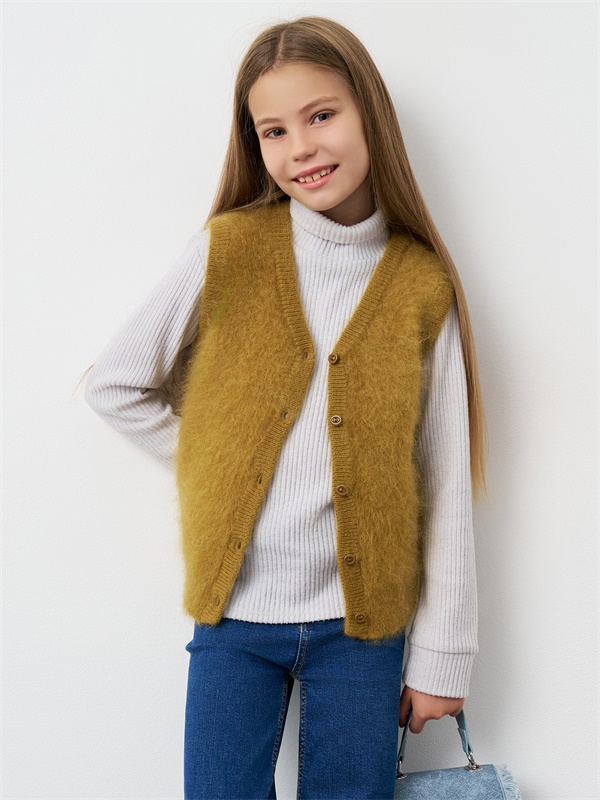Изготовленный на заказ свитер для девочек, женский жилет