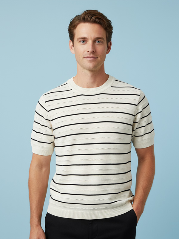 Трикотажные футболки на заказ: Жаккард/Вышивка/Печать, 100шт + небольшой объем, Образцы на 7 дней, сертифицированы BSCI