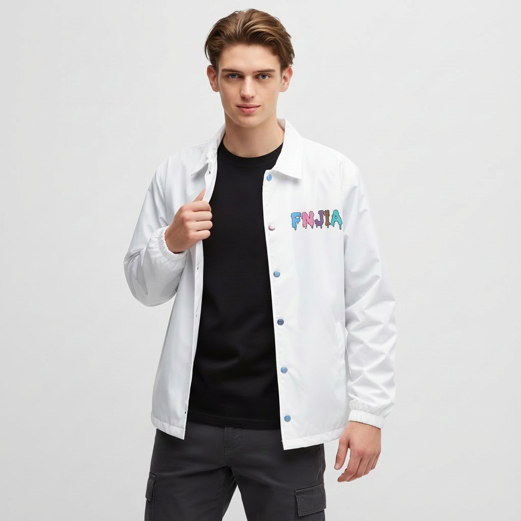 Мужская рубашка FNJIA на заказ, высококачественная мужская повседневная рубашка