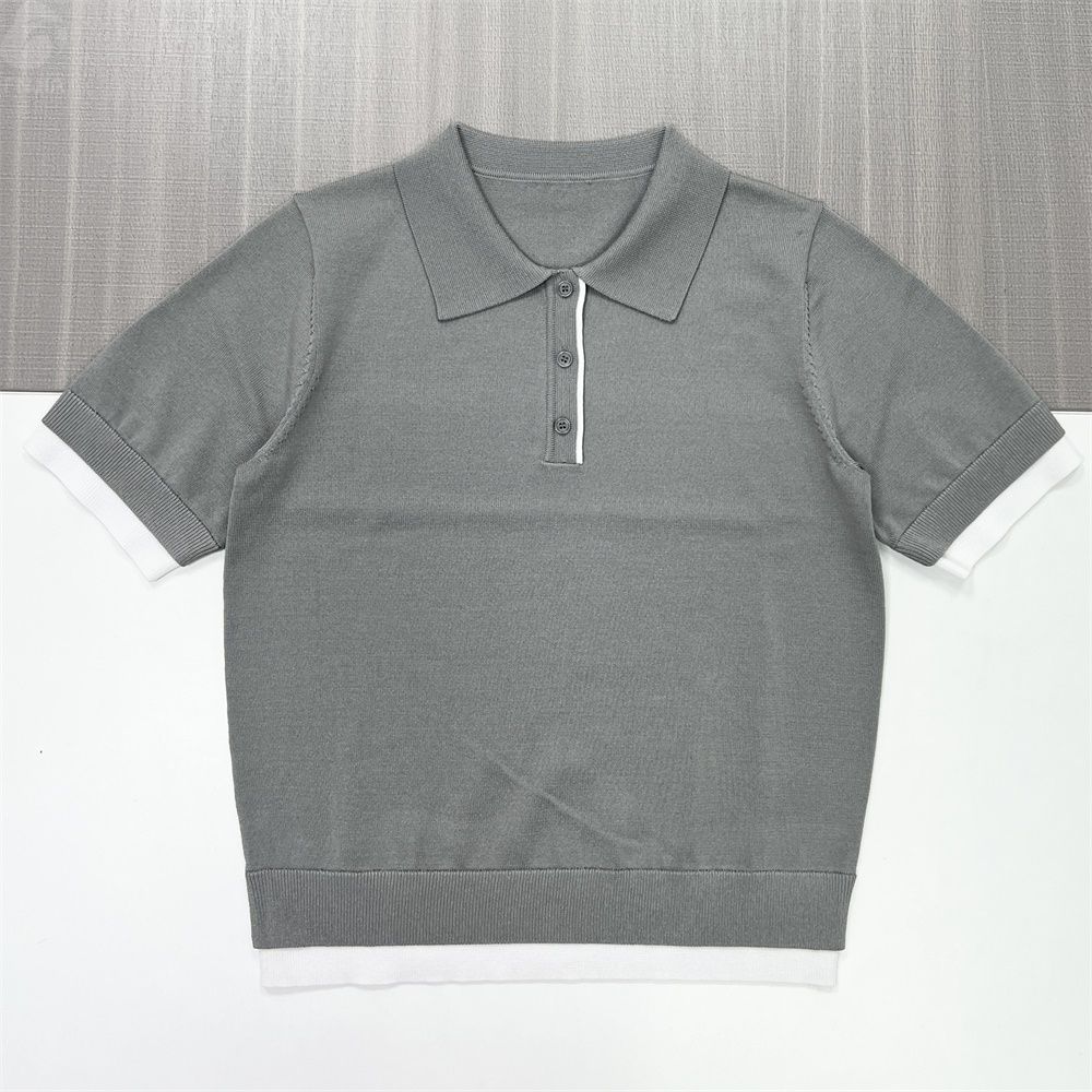 женщин'летом с Поло-трикотажный кардиган - изготовленный на заказ материал &амп; узор службы-FNJ2500104